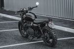 MOTONE CUSTOMS(モートーン)｜シート VIPER リブ ブラック｜MSM025