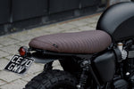 MOTONE CUSTOMS(モートーン)｜シート VIPER リブ タバコブラウン｜MSM026