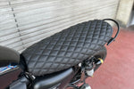 MOTONE CUSTOMS(モートーン)｜シート BLACKADDER ダイヤモンドステッチ ブラック｜MSM028
