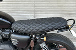MOTONE CUSTOMS(モートーン)｜シート BLACKADDER ダイヤモンドステッチ ブラック｜MSM028