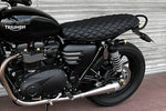 MOTONE CUSTOMS(モートーン)｜シート BLACKADDER ダイヤモンドステッチ ブラック｜MSM028