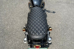 MOTONE CUSTOMS(モートーン)｜シート BLACKADDER ダイヤモンドステッチ ブラック｜MSM028