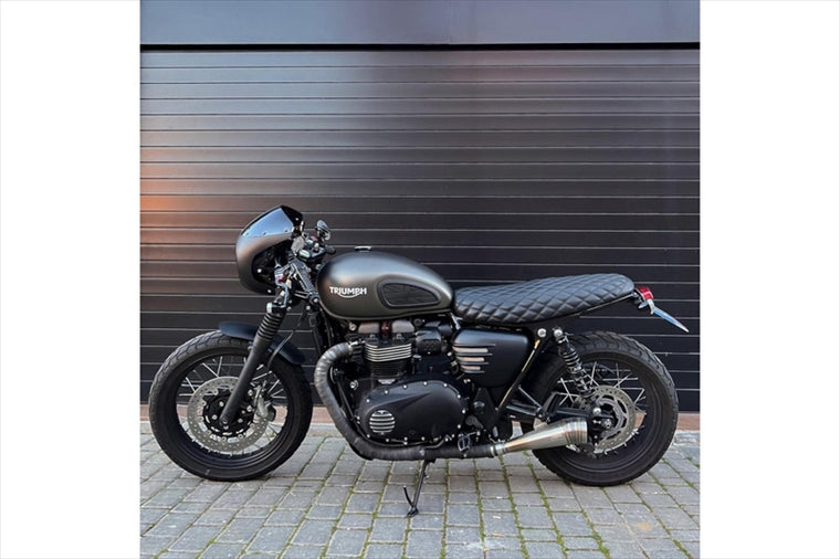 MOTONE CUSTOMS(モートーン)｜シート BLACKADDER ダイヤモンドステッチ ブラック｜MSM028