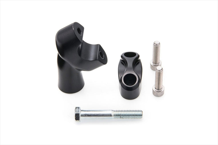 MOTONE CUSTOMS(モートーン)｜ハンドルライザー 22mm ブラック｜MTE040