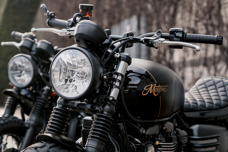 MOTONE CUSTOMS(モートーン)｜ヘッドライトステー GIGER φ41｜MTE047