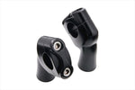 MOTONE CUSTOMS(モートーン)｜ハンドルライザー 25.4mm ブラック｜MTE087+MTE069