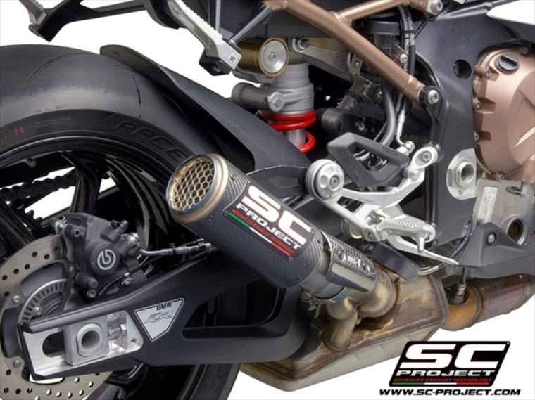 【エスシープロジェクト】スリップオン CR-T カーボン BMW S1000RR 20-22 B33B-50CR