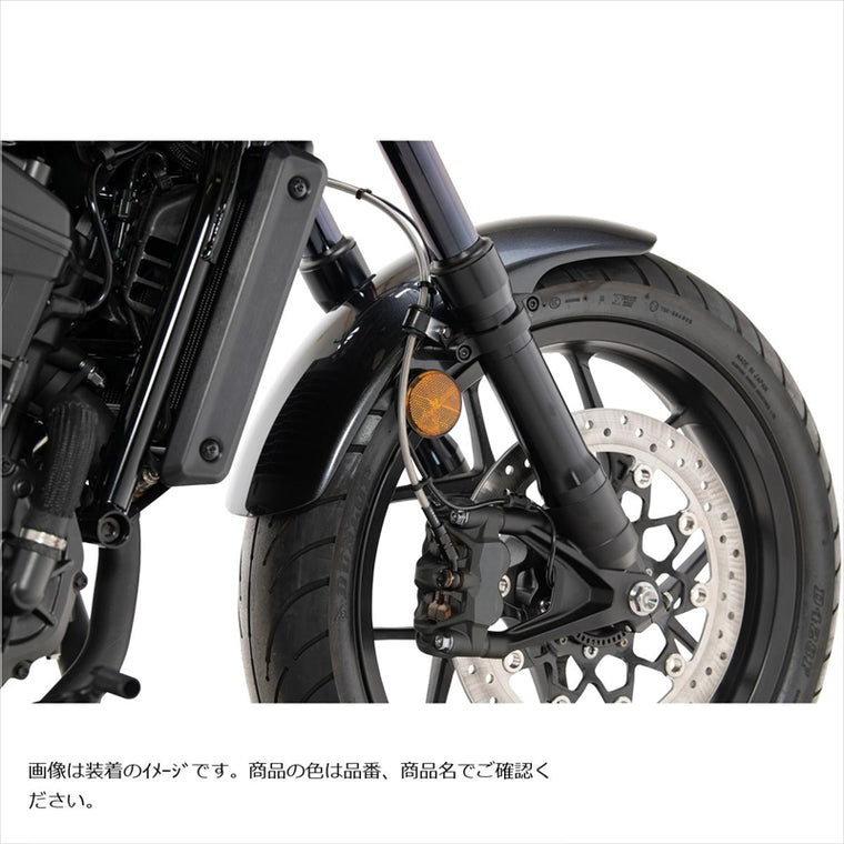 スウェッジラインプロ｜フロントホースキット ステン/クリア｜STP0050FS