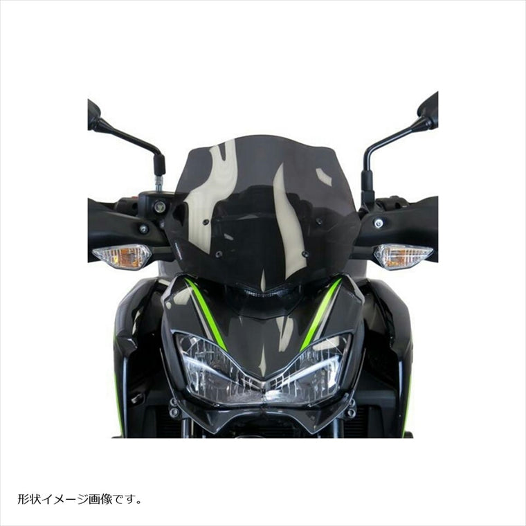 パワーブロンズ｜ネイキッドスクリーン ショート ダークスモーク｜430-U223-002