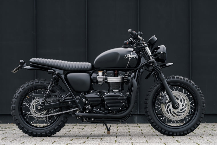 MOTONE CUSTOMS(モートーン)｜チェーンガード TANTO ブラック｜CSS006
