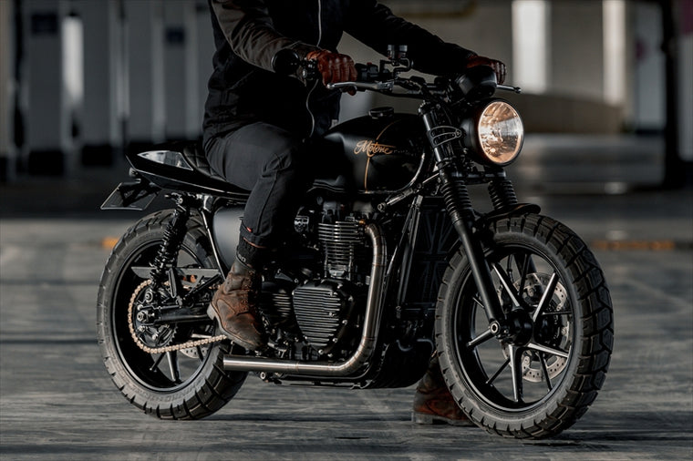 MOTONE CUSTOMS(モートーン)｜チェーンガード TANTO ブラック｜CSS006