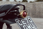 MOTONE CUSTOMS(モートーン)｜LEDテールライト ELDORADO ブラス マウント付キ｜MEL520+MEL012