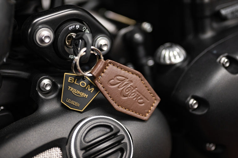 MOTONE CUSTOMS(モートーン)｜レザーキーホルダー｜KEYFOB1