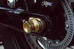 MOTONE CUSTOMS(モートーン)｜チェーンアジャスターブロック ブラス｜MMU066