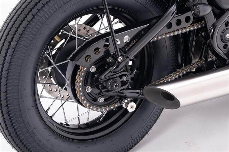 MOTONE CUSTOMS(モートーン)｜チェーンアジャスターブロック ブラック｜MMU093