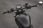 MOTONE CUSTOMS(モートーン)｜フロントフォークキャップ GUVNORS ブラス｜MMU512