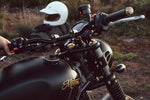 MOTONE CUSTOMS(モートーン)｜フロントフォークキャップ GUVNORS ブラス｜MMU514