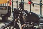 MOTONE CUSTOMS(モートーン)｜フロントフォークキャップ GUVNORS ブラス｜MMU514