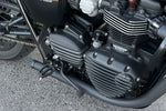 MOTONE CUSTOMS(モートーン)｜エキゾーストエンド JUPITER-2 ブラック｜MMU530