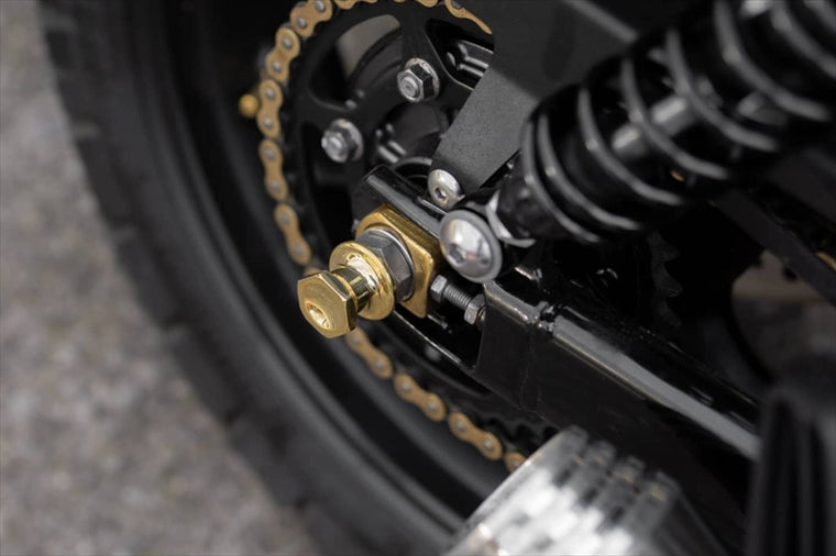 MOTONE CUSTOMS(モートーン)｜スタンドフックロッド ブラス｜MMU551