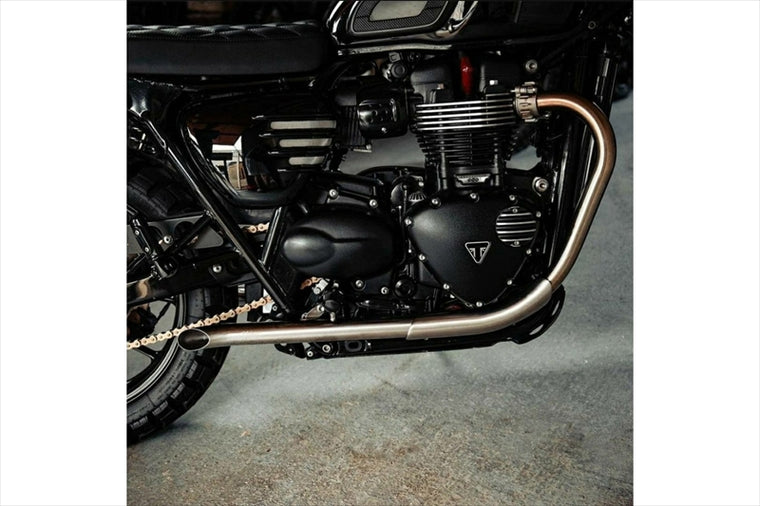 MOTONE CUSTOMS(モートーン)｜スラッシュカットマフラー BEDLAM ブラッシュ｜MTE166