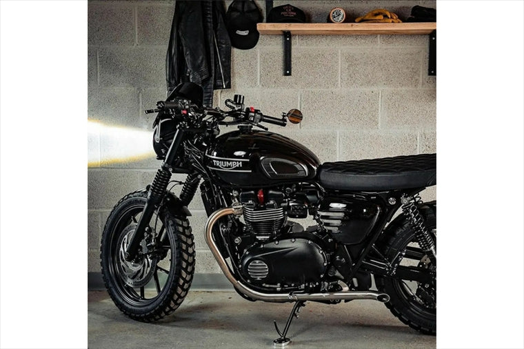 MOTONE CUSTOMS(モートーン)｜スラッシュカットマフラー BEDLAM ブラッシュ｜MTE166