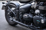 MOTONE CUSTOMS(モートーン)サドルバッグサポート 左右 ブラックMCB004