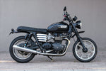 MOTONE CUSTOMS(モートーン)｜シート スキニー KRAIT リブ ブラック｜MSM015