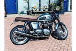 MOTONE CUSTOMS(モートーン)｜シート スキニー KRAIT リブ タバコブラウン｜MSM018