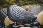 MOTONE CUSTOMS(モートーン)シート KING COBRA リブ ブラックMSM029