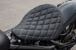 MOTONE CUSTOMS(モートーン)シート KING COBRA フルダイヤモンドステッチ ブラックMSM031