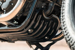 MOTONE CUSTOMS(モートーン)アンダーガード DEFENDER アルミ ブラックMTE182