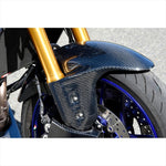 バイクパーツ 外装<br>マジカルレーシング フロントフェンダー/綾織カーボン<br>001-MT0922-400A 4550255839307<br>MT-09/SP 21-<br>
