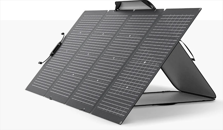 ECOFLOW(エコフロー)｜ソーラーパネル 両面受光型｜SOLAR220W