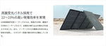 ECOFLOW(エコフロー)｜ソーラーパネル 両面受光型｜SOLAR220W