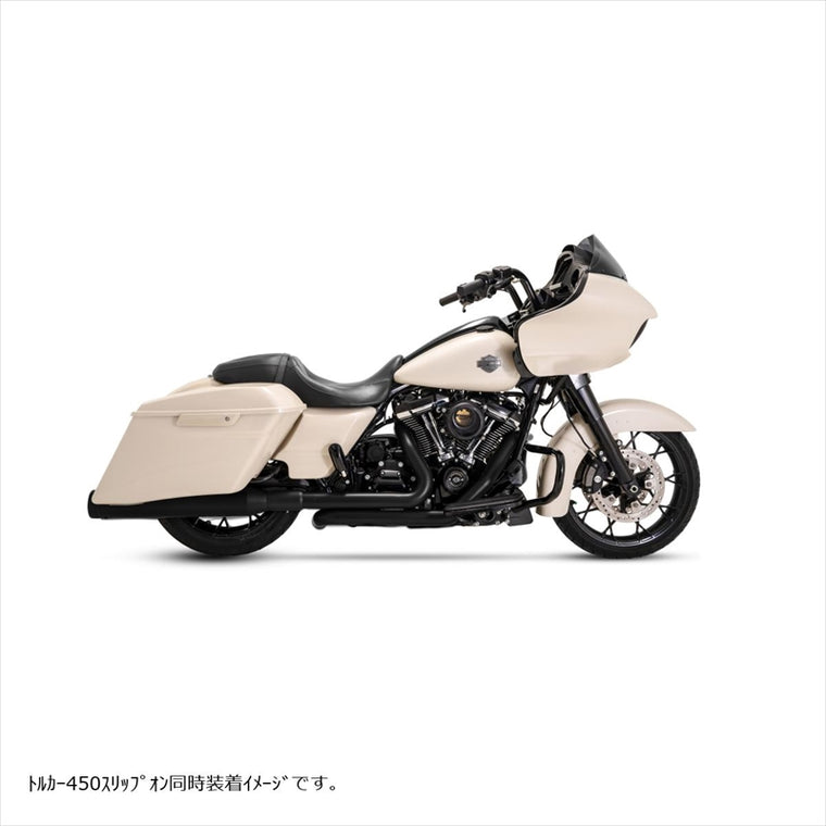 バンスアンドハインズ｜Dresser Duals PCX ドレッサーデュアル ヘッドパイプ ブラック マフラー｜47351