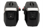 HEPCO&BECKER(ヘプコアンドベッカー) | サイドケース Xコア C-Bowサイドキャリア用 左右セット | 610295 00 00 | ブラック/シルバー