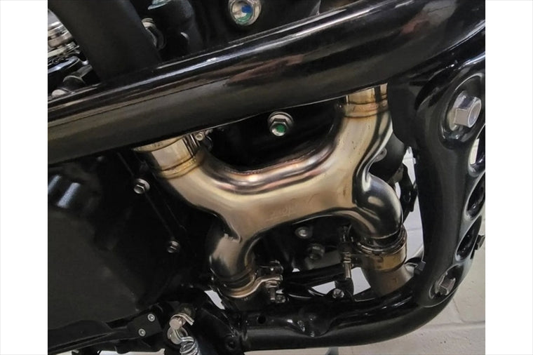 MOTONE CUSTOMS(モートーン)｜Xパイプ 触媒レスキット ステー無シ｜MTE130