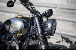 MOTONE CUSTOMS(モートーン)｜フロントウインカーステー BOOMERANG ステム下マウント M8/M10用｜MMU591