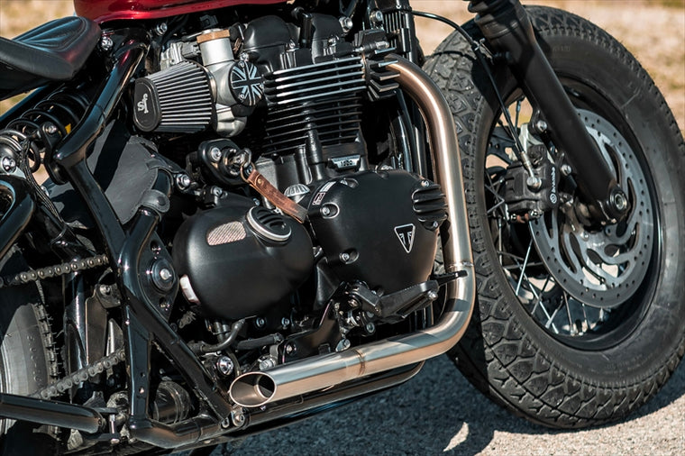 MOTONE CUSTOMS(モートーン)｜フルエキゾーストマフラー H-BOMB｜MTE185