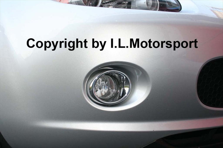 I.L.Motorsport(アイエルモータースポーツ)｜フォグランプトリムリング クローム｜NC0-0034