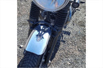MOTONE CUSTOMS(モートーン)｜フロントフェンダー RACEBLADE アルミ ポリッシュ｜MTE094