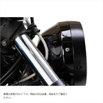 スウェッジラインプロ｜フロントホースキット ステンBLK/クリア｜BTP381FS