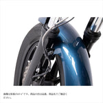 スウェッジラインプロ｜フロントホースキット ステンBLK/クリア｜BTP381FS