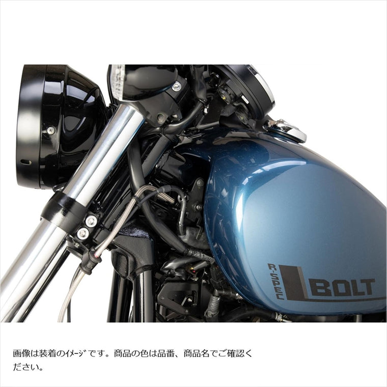 スウェッジラインプロ｜フロントホースキット ステン/BLK｜STPB381FS