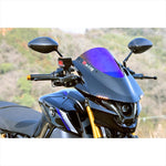 バイクパーツ 外装<br>マジカルレーシング アッパーカウル/FRP黒x平織/スモーク<br>001-MT0922-W401 4550255863401<br>MT-09/SP 21 LEDウインカービルトインタイプ<br>