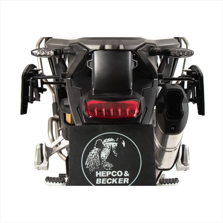 HEPCO&BECKER(ヘプコアンドベッカー) | C-Bowサイドキャリア ブラック | 6307640 00 01 | Tiger1200 GT/GT Pro/GT Explorer/Rally Explorer他 22-25
