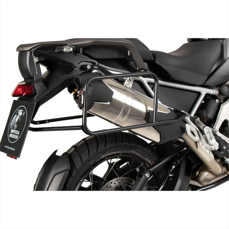 HEPCO&BECKER(ヘプコアンドベッカー) | サイドキャリア ブラック | 6537640 00 01 | Tiger1200 GT/GT Pro/ GT Explorer/ Rally Explorer他 22-25