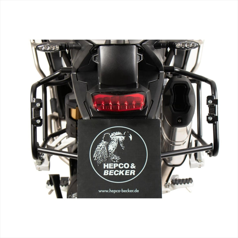 HEPCO&BECKER(ヘプコアンドベッカー) | サイドキャリア ブラック | 6537640 00 01 | Tiger1200 GT/GT Pro/ GT Explorer/ Rally Explorer他 22-25
