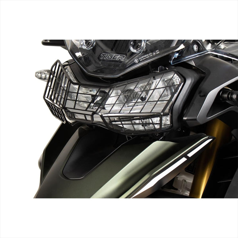 HEPCO&BECKER(ヘプコアンドベッカー) | ヘッドライトグリル ブラック | 7007640 00 01 | Tiger1200 GT/GT Pro/ GT Explorer/ Rally Explorer他 22-23